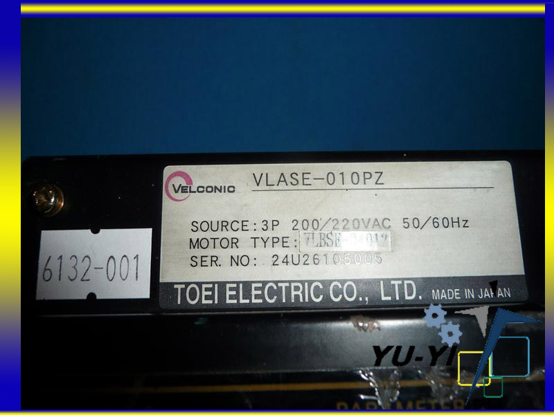 Velconic TOEI VLASE-010PZ Servo Drive 3P 200-220VAC 50-60z - PLC